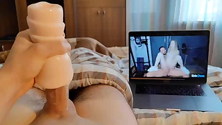 ASMR I want to cum all my cum relating to you moans multiple orgasms - AlexHuff